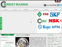 Tablet Screenshot of bereketrulman.com.tr